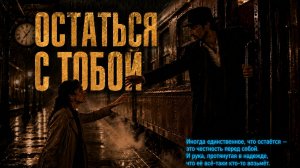 «Остаться с тобой» - Эта песня о том, как трудно быть собой, когда всё вокруг говорит тебе «уезжай».