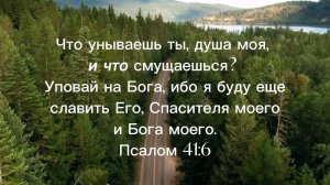 Что унываешь ты и что смущаешься?