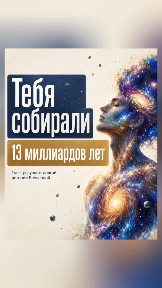 Вселенная не только окружает нас. Она продолжается внутри нашего тела.