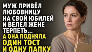 Истории из жизни/Муж привёл любовницу на свой юбилей и велел жене терпеть/Аудиорассказы жизненные