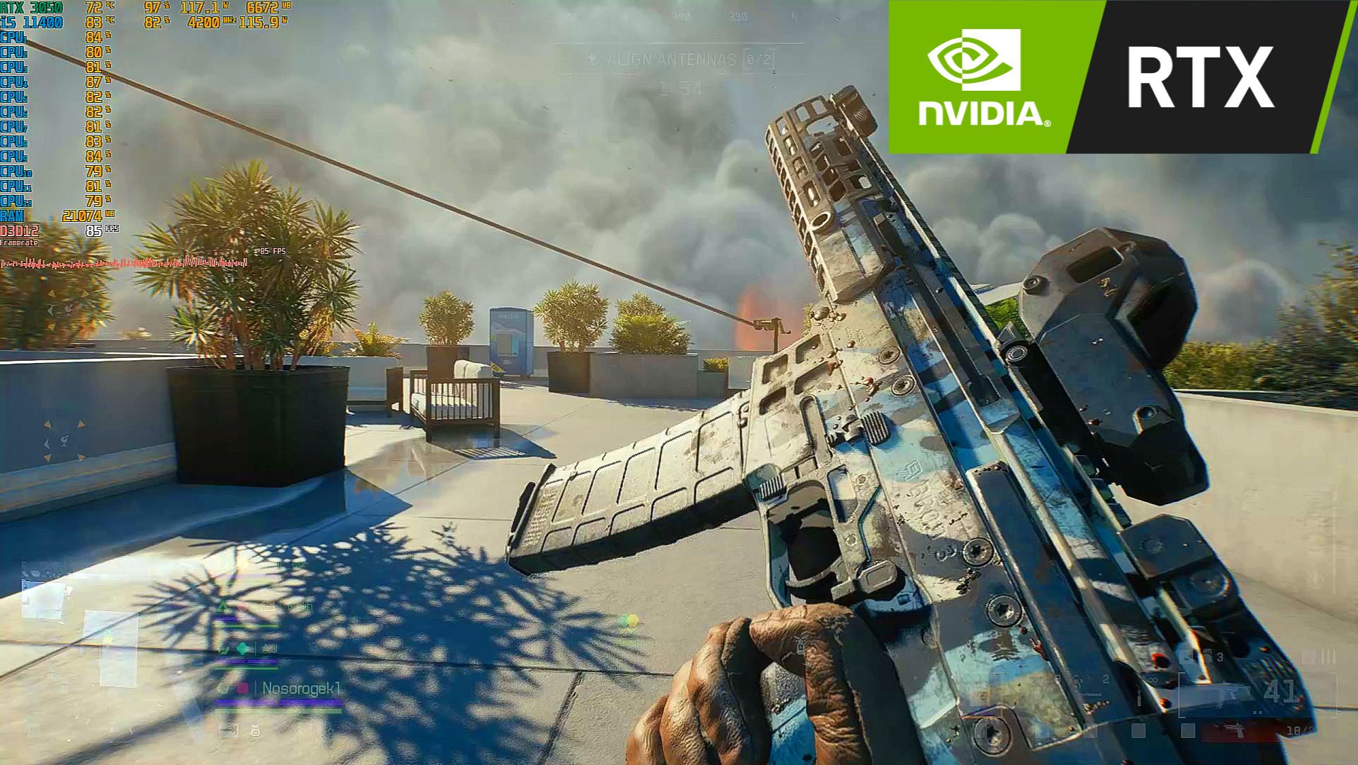 RTX 3050 8gb | Battlefield REDSEC | I5 11400f