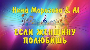 ЕСЛИ ЖЕНЩИНУ ПОЛЮБИШЬ - Нина Морозова & AI