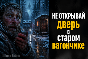 Голос из заброшенного вагончика назвал меня по имени