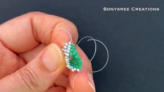 Спиральное ожерелье от Sonysree Creations Beading .