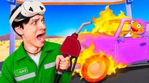 Я СЖЁГ ЗАПРАВКУ В VR 😱
