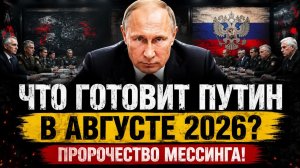 ПУТИН ПОЙДЁТ НА ЭТО УЖЕ В АВГУСТЕ 2026? ПОСЛЕДНЕЕ ПРОРОЧЕСТВО МЕССИНГА!