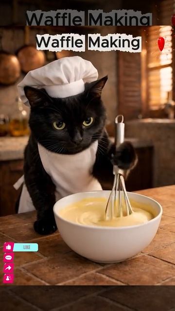 Котик приготовил