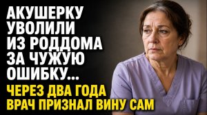 Истории из жизни/Акушерку уволили из роддома за чужую ошибку/Аудиорассказы жизненные
