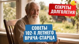 🧓 Секреты, о которых молчат врачи? | Мудрость 102-летнего доктора - старца #долголетие #зож #мудрос