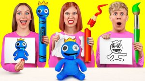 Кто лучше нарисует предмет, получит его # Крутые трюки для рисования от Multi DO Challenge