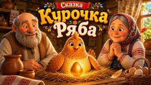 Курочка Ряба | Русская народная сказка для детей | Сказки перед сном