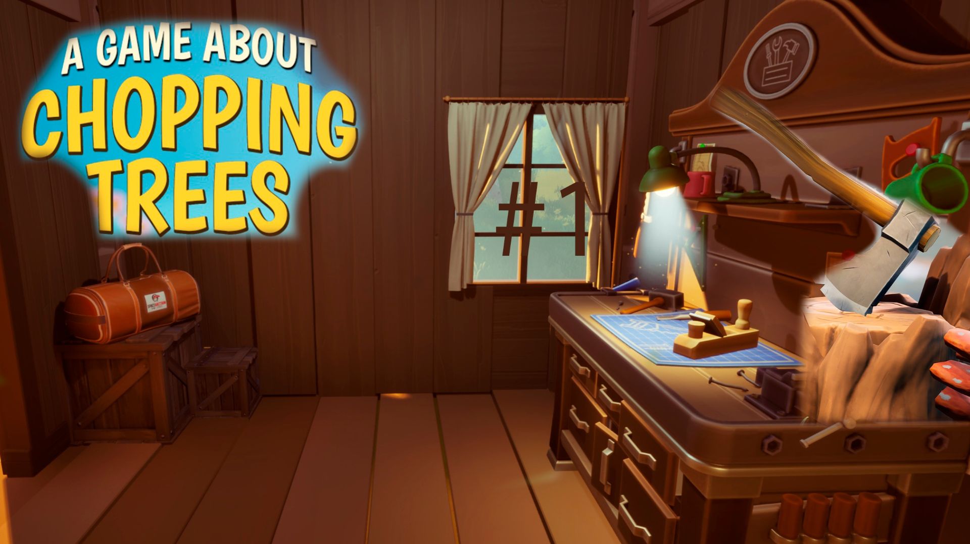 A GAMES ABOUT CHOPPING TREES/ ИГРА ПРО РУБКУ ДЕРЕВЬЕВ/ PASSING/ПРОХОЖДЕНИЕ #1