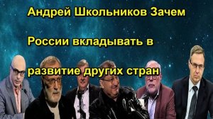 Андрей Школьников Зачем России вкладывать в развитие других стран