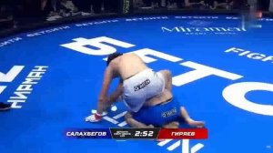 Салахбегов vs Гиряев. Нокаут 👊🏻