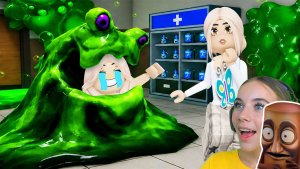 НЕ ЛЕЧИ ЭТОГО СЛАЙМ МОНСТРА В БОЛЬНИЦЕ С АНОМАЛИЯМИ в ROBLOX! С АЛЁНОЙ