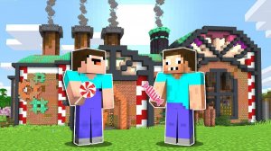 НУБ И ПРО РАБОТАЮТ НА ЗАВОДЕ КОНФЕТ В МАЙНКРАФТ ! НУБИК И ТРОЛЛИНГ ЛОВУШКА В MINECRAFT