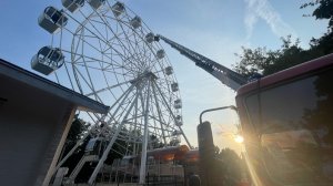 Пожарные МЧС России спасли 5 человек с колеса обозрения в городе Рыбинске