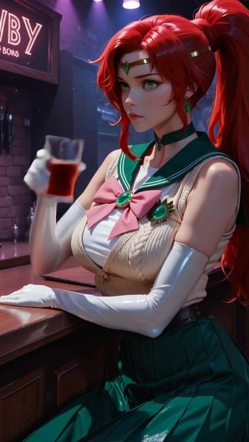 Сейлор Юпитер #shortvideo #anime #ai