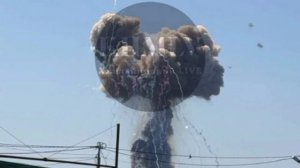 ‼️🇺🇦💥Чудовищный взрыв на Украине: огромный гриб над Хмельницким,взрыв слышали в соседних областях