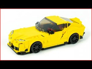 Сборка LEGO Speed Champions 76901 Toyota GR Supra