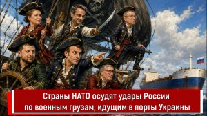 Страны НАТО осудят удары России по военным грузам, идущим в порты Украины