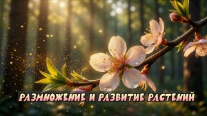 Размножение и развитие растений 🌱🐝От семени до нового растения!| Плешаков | Окружающий мир 3 класс