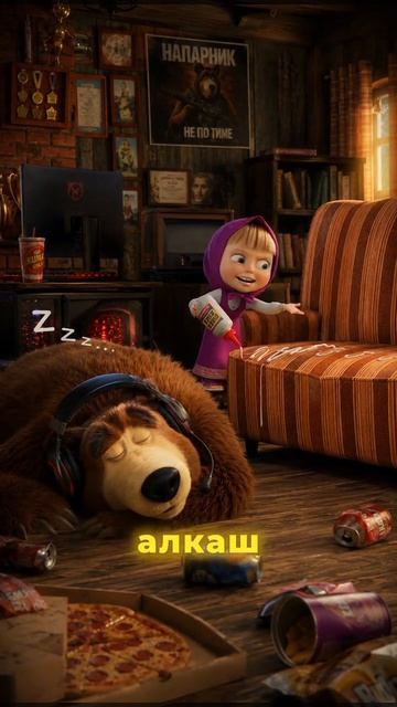 машко и медведь подпишись на мах в описании 