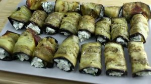 Рулетики из Баклажанов 🍆 Готовится Просто, Очень Вкусная Закуска!