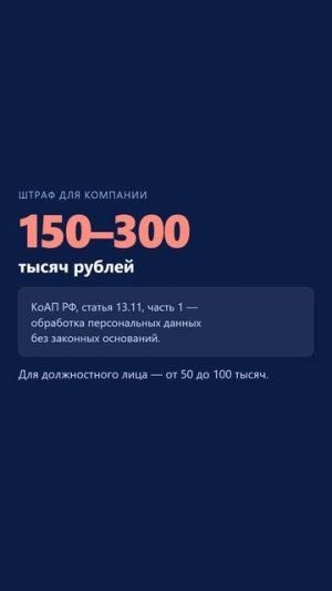 Галочка согласия уже стоит — а это штраф до 300 000 ₽