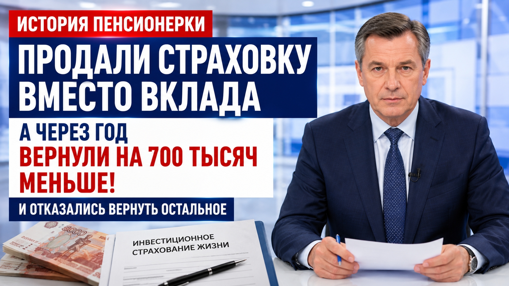 Пенсионерке вместо вклада продали страховку: почему она потеряла 700 тысяч