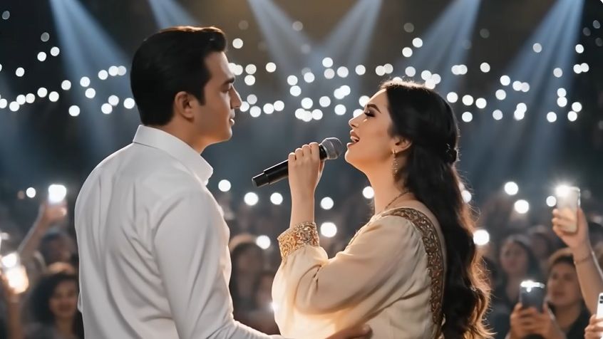 Rauf Tagiyev & AI Duet - İforin Sezilar Havoda (Etrin Duyulur Havada) [Full HD]