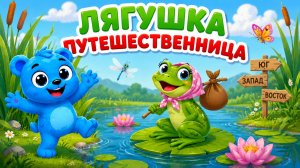 ЛЯГУШКА ПУТЕШЕСТВЕННИЦА | ДЕТСКИЕ СКАЗКИ |СКАЗКИ ДЛЯ МАЛЫШЕЙ | СКАЗКИ НА НОЧЬ | РУССКИЕ НАРОДНЫЕ