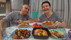 Мукбанг МЯСНАЯ вечеринка с ОГОНЬКОМ! ОБЪЕДАЕМСЯ тайскими вкусняшками за КОПЕЙКИ! Я оказалась ПРАВА