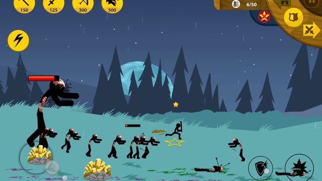 Stick War Legacy, миссия 1 ( Insane, без баффов, без скинов)