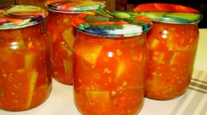 Самый вкусный салат из кабачков на зиму! Изумительный вкус! У меня он номер 1.