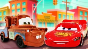 МУЛЬТИКИ ПРО МАШИНКИ 🚗 МОЛНИЯ МАКВИН И ОПАСНЫЕ ТРЮКИ В ПРИСТОНЕ. ГОНКА СТАЛЬНЫХ ЧЕМПИОНОВ В РАЗГАРЕ