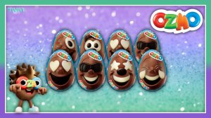 OZMO unboxing chocolate eggs 2026 ОЗМО распаковка шоколадных яиц