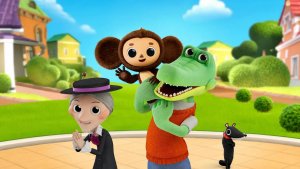 Чебурашка, развивающие игры для детей.