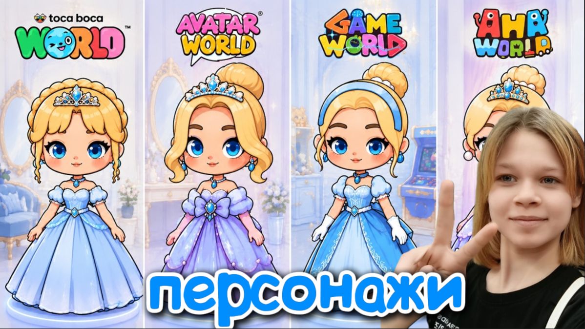 Планета Аватар Ворлд и ТОКА БОКА  персонажи
