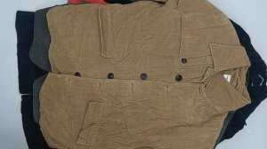 44967 Вельветовые куртки (пиджаки), 8пак, Kordjacken, секонд (cream/extra) оптом