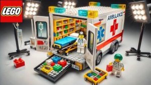 Превращается в клинику — умная трансформирующаяся модель LEGO!