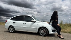 Замена Стоек и Амортизаторов SS20 Racing и пружин Автопродукт PRO Лада Гранта «Пломбир»