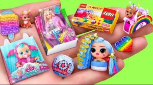Миниатюрные игрушки для кукол - 30 идей