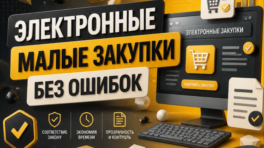 Малые электронные закупки по ч. 14 ст. 93 44-ФЗ: все, что нужно знать заказчику в 2026 году