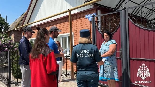 В станице Луковская прошёл масштабный противопожарный рейд