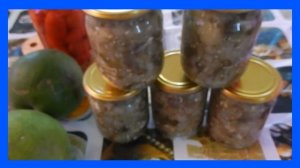Вкусненький рецепт Баклажаны на Зиму. Попробуйте, понравится..