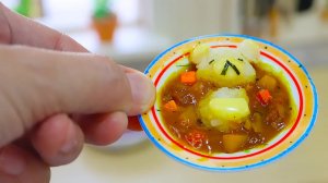 ASMR сборка: готовим еду на игрушечной мини-кухне