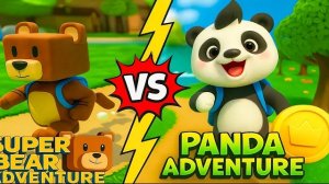 ПРИКЛЮЧЕНИЕ СУПЕР МЕДВЕДЯ ПРОТИВ ПРИКЛЮЧЕНИЯ ГЕРОЯ ПАНДЫ Super Bear Adventure/Приключения Супер Беар