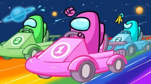 АМОГУСЫ Попали в 🏎️МАРИО КАРТ!