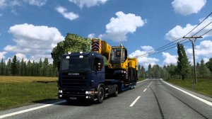 Euro Truck Simulator 2 Кошице (SK) в Будапешт (H) Liebherr LTC 1045-3.1 35 120 кг